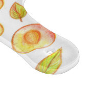 Glass Custom Peach Wasserfarbe, Küche Schneidebrett (Ecke)