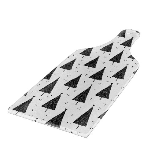 Glass Cutting Board - Christmas Pattern Schneidebrett (Ecke)