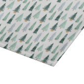 Glass Cutting Board - Christmas Pattern Schneidebrett (Ecke)