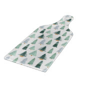 Glass Cutting Board - Christmas Pattern Schneidebrett (Ecke)