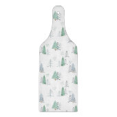 Glass Cutting Board - Christmas Pattern Schneidebrett (Vorderseite)