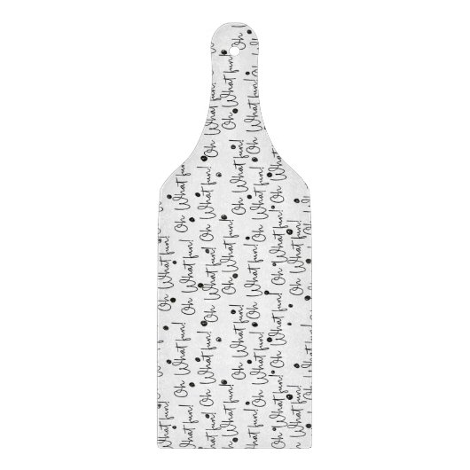 Glass Cutting Board - Christmas Pattern Schneidebrett (Vorderseite)