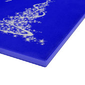 Glass Cutting Board/Christmas Schneidebrett (Ecke)