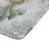 Glass Cutting Board- Fairy Summoning Spring Design Schneidebrett (Ecke)