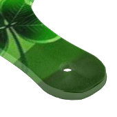 Glass Cutting Board Happy St. Patrick's Day Schneidebrett (Ecke)