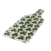 Glass Cutting Board Happy St. Patrick's Day Schneidebrett (Ecke)