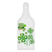 Glass Cutting Board Happy St. Patrick's Day Schneidebrett (Vorderseite)