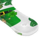 Glass Cutting Board Happy St. Patrick's Day Schneidebrett (Ecke)