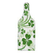 Glass Cutting Board Happy St. Patrick's Day Schneidebrett (Vorderseite)