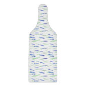 Glass Cutting Board - Lavender Pattern Schneidebrett (Vorderseite)