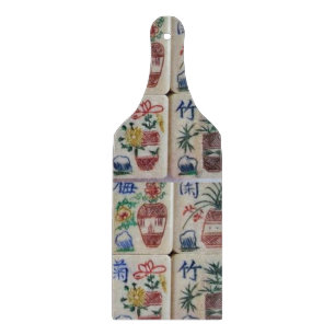 Glass Cutting Board Mahjong Schneidebrett