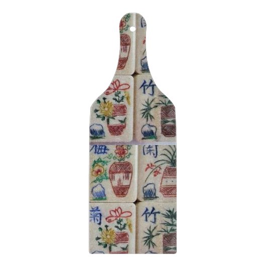 Glass Cutting Board Mahjong Schneidebrett (Vorderseite)