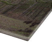 Glass Cutting Board of a Rural South Georgia Barn Schneidebrett (Ecke)