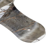Glass Cutting Board Opossum Natur Schneidebrett (Ecke)