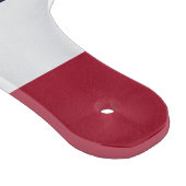 Glass cutting board paddle with flag of Thailand Schneidebrett (Ecke)