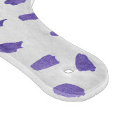 Glass Cutting Board - Purple Pattern Schneidebrett (Ecke)