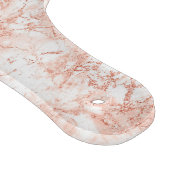 Glass Cutting Board - Rose Gold Marble Pattern Schneidebrett (Ecke)