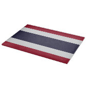 Glass cutting board with Flag of Thailand Schneidebrett (Ecke)