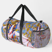 Glass Dancer in fließendem Kleid Duffle Bag (Rechte Ecke)