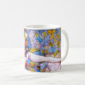 Glass Dancer in fließendem Kleid Kaffeetasse (VorderseiteRechts)
