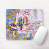 Glass Dancer in fließendem Kleid Mousepad (Mit Mouse)