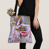 Glass Dancer in fließendem Kleid Tasche (Von Nahem)