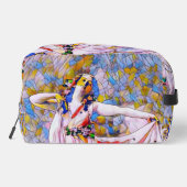 Glass Dancer in fließendem Kleid Waschbeutel (Rückseite)