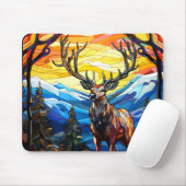 Glass Dee in einem Wald Mousepad (Mit Mouse)