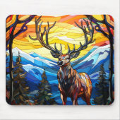 Glass Dee in einem Wald Mousepad (Vorne)