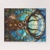 Glass Deer Puzzle (Horizontal)
