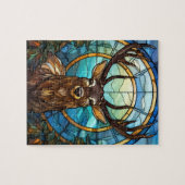 Glass Deer Puzzle (Horizontal)