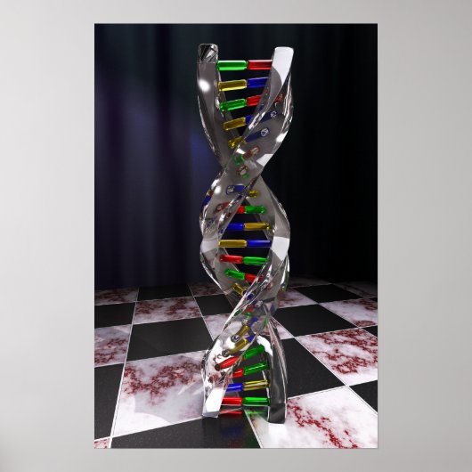 Glass DNA Poster (Vorne)