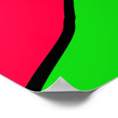 Glass Dove of Peace Poster (Ecke)