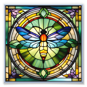 Glass Dragonfly Fotodruck