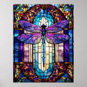 Glass Dragonfly Poster (Vorne)