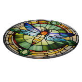 Glass Dragonfly Schneidebrett (Ecke)