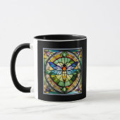 Glass Dragonfly Tasse (Links)