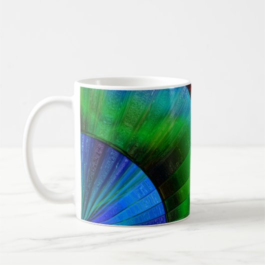 Glass Fan Kaffeetasse (Links)
