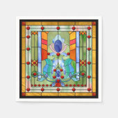 Glass Fantasy Cocktail Napoleon Serviette (Vorderseite)