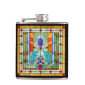 Glass Fantasy Flachmann (Vorderseite)