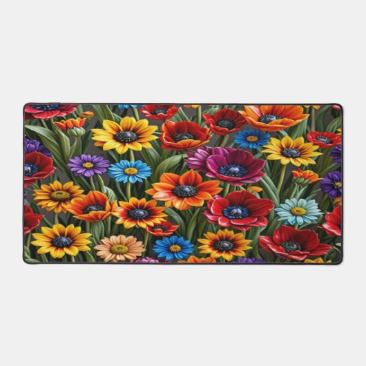 Glass Flower Garden - Desk Mat Schreibtischunterlage (Vorderseite)
