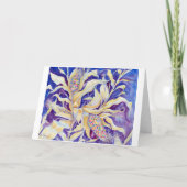 "Glass-Gem Corn" Blank Notecard Dankeskarte (Vorderseite)