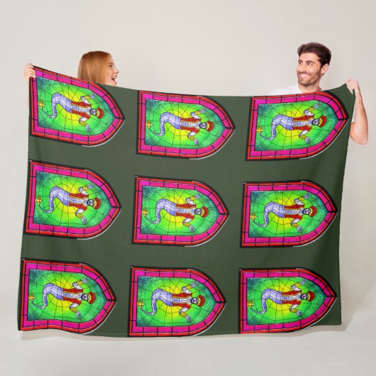 Glass Genie Fleecedecke (Beispiel)