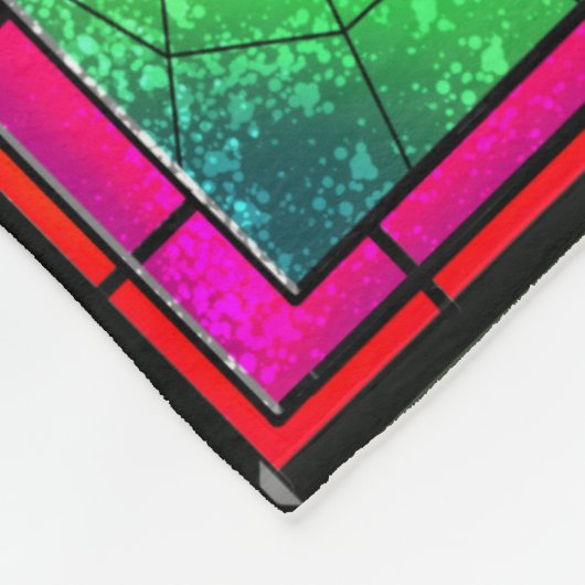 Glass Genie Fleecedecke (Ecke)