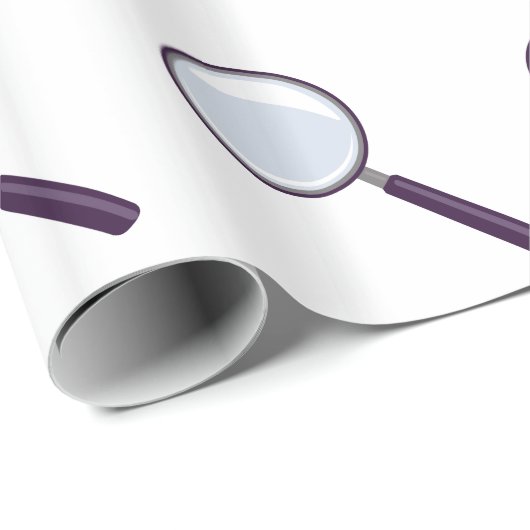 Glass Geschenkpapier (Rolleneckpunkt)