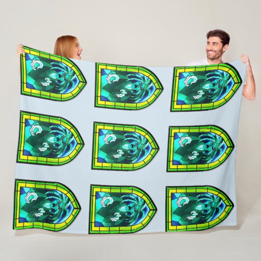 Glass Ghost Fleecedecke (Beispiel)