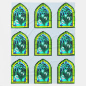 Glass Ghost Fleecedecke (Vorderseite)