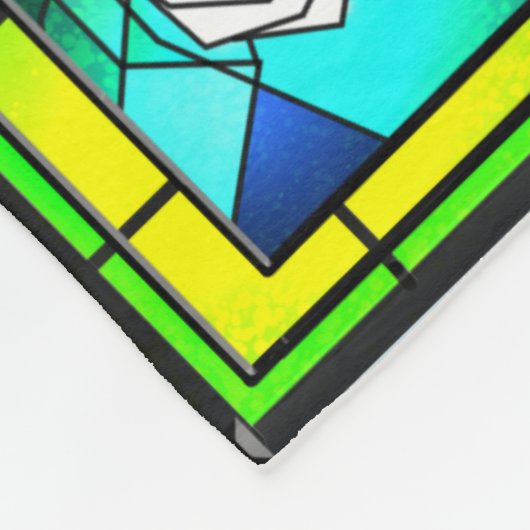 Glass Ghost Fleecedecke (Ecke)