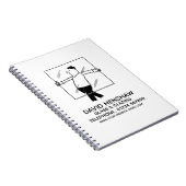 Glass & Glazing Glazier Notebook Notizblock (Rechte Seite)
