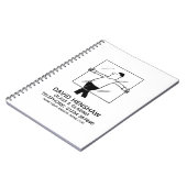 Glass & Glazing Glazier Notebook Notizblock (Linke Seite)